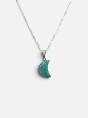 TURQUOISE MOON NECKLACE